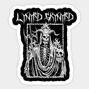 lynyrd fear Sticker